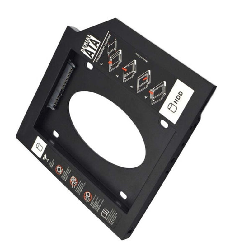 Adaptador HDD/SDD Multilaser para Notebook, Baia 12mm, CD/DVD – GA173