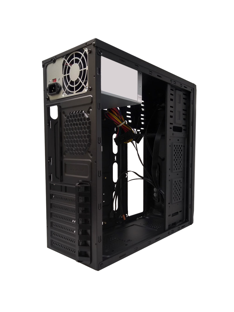 Gabinte preto com Fonte 250W ATX 01 Baia -Buecase BG-2522