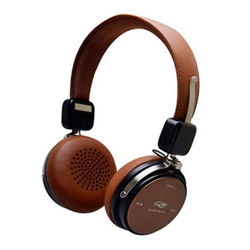 Fone Headphone C3 Tech Bluetooth 4.2 Marrom PH-B600BW