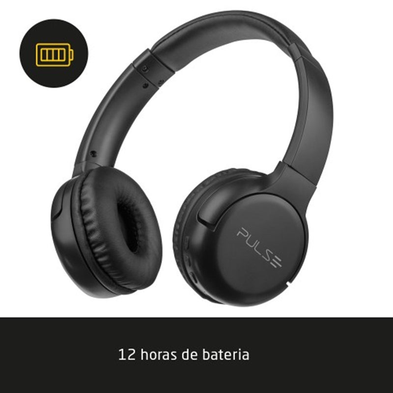 Fone Headphone Bluetooth 5.1 Pulse Flow Preto PH393