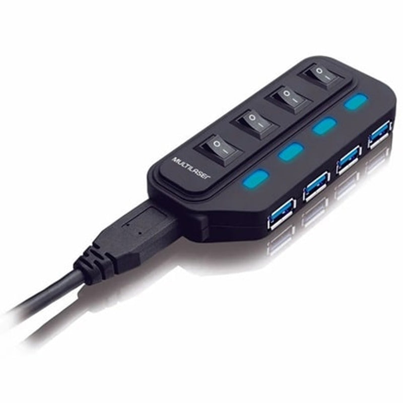 Hub USB Multi 3.0 Super Speed 4 Portas – AC264