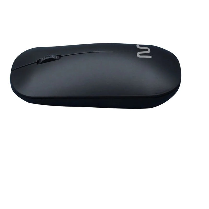 Mouse Sem Fio Slim  Ms100  Box Conexão Usb  1200dpi 3 Botões Box Preto - MO307