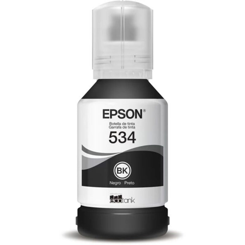 Refil de Tinta para Ecotank preto T534120 Epson