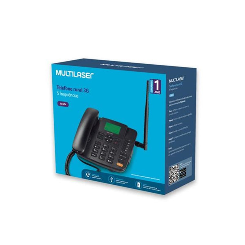 Telefone Celular Rural de Mesa 5 Bandas Single Sim – RE504