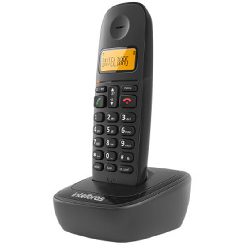 Telefone sem Fio Intelbras TS2510 com Identificador de Chamadas, Preto