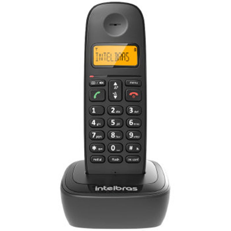 Telefone sem Fio Intelbras TS2510 com Identificador de Chamadas, Preto