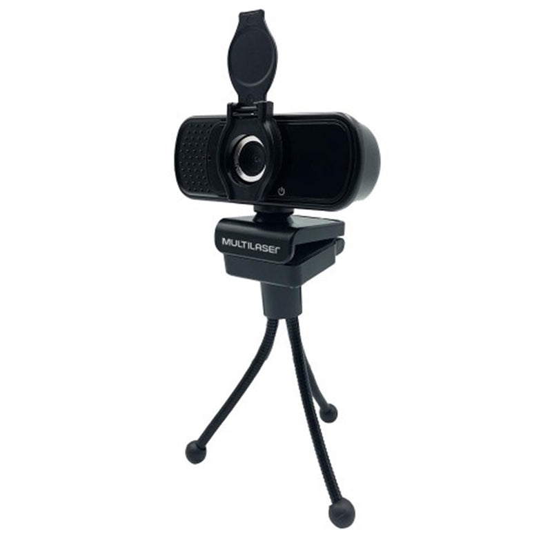 Webcam Full Hd 1080p 30fps C/ Tripe Cancelamento Ruído Microfone Usb – WC055
