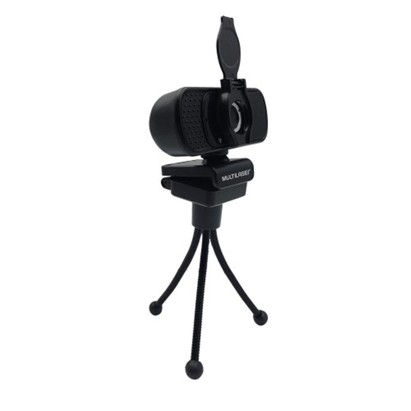Webcam Full Hd 1080p 30fps C/ Tripe Cancelamento Ruído Microfone Usb – WC055