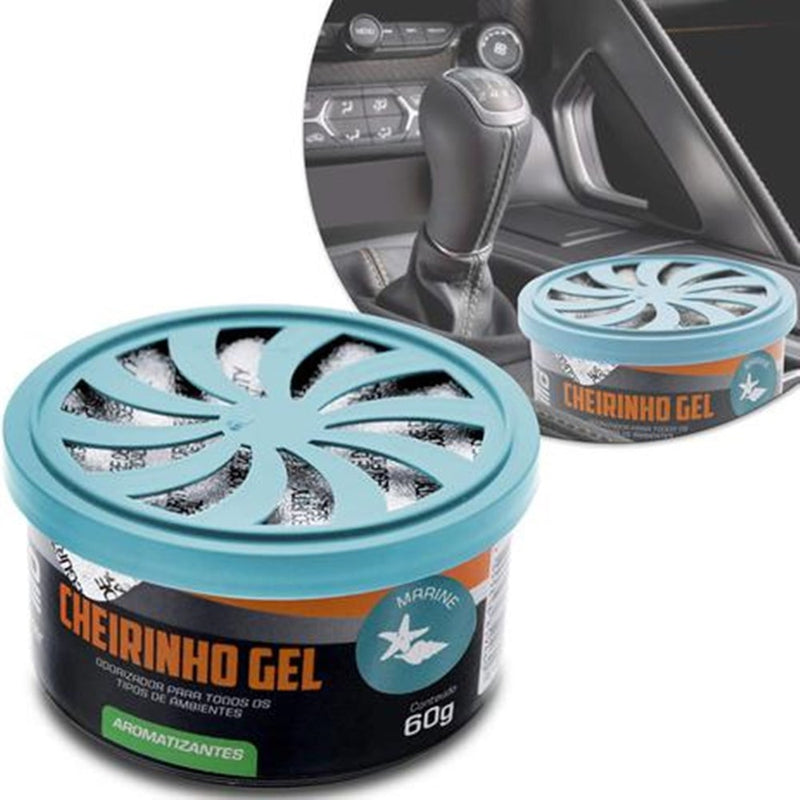 Aromatizante Gel Motorcare Marine 60g Pote – Au441 - TerabytesInformatica - 