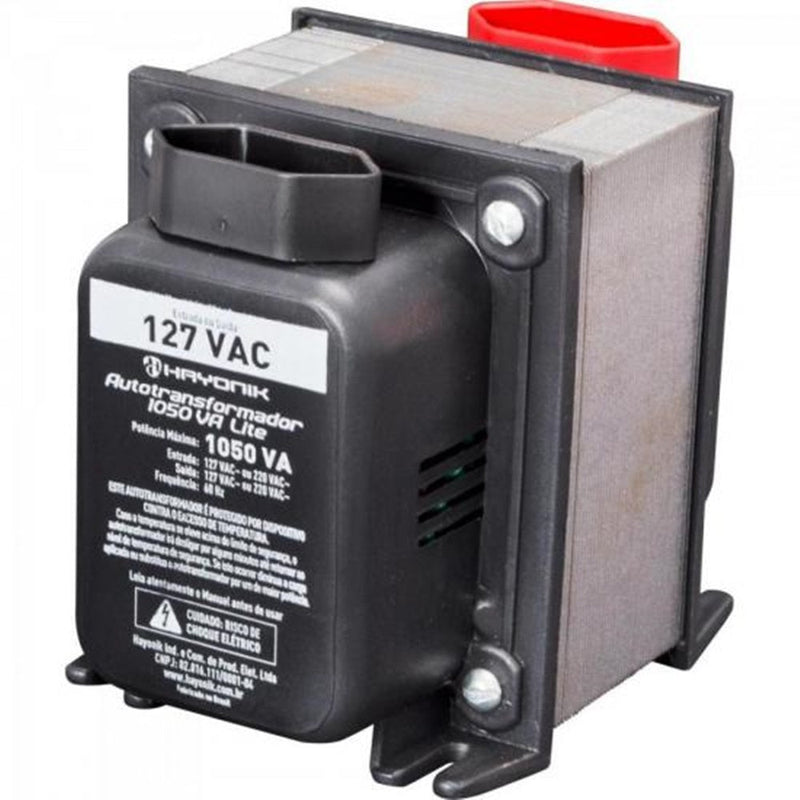 Autotransformador Hayonik 1050VA Universal 127V para 220V ou 220V para 127V - TerabytesInformatica - 