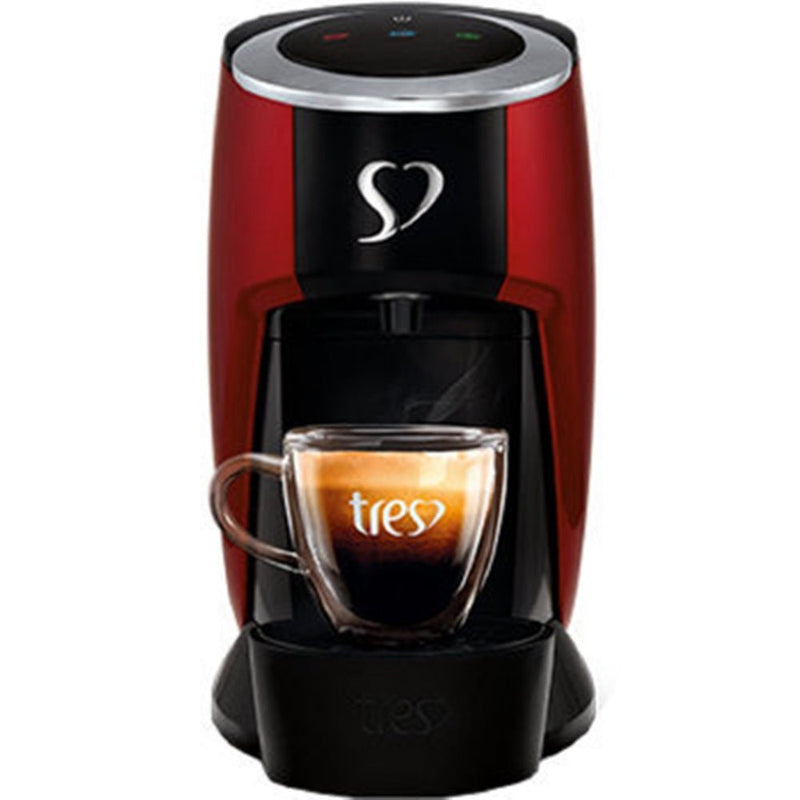 CAFETEIRA ESPRESSO TRES CORACOES LOV 20039027 VERMELHO 220 VOLTS - TerabytesInformatica - cafeteira