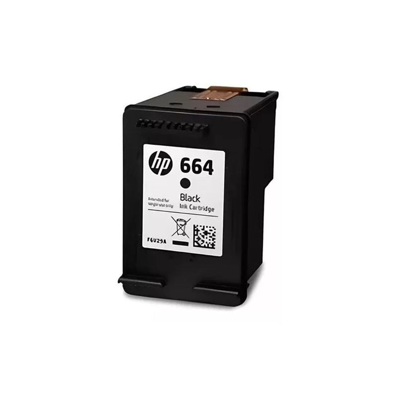 Cartucho de Tinta HP 664, preto Original F6V29AB - TerabytesInformatica - Cartucho HP