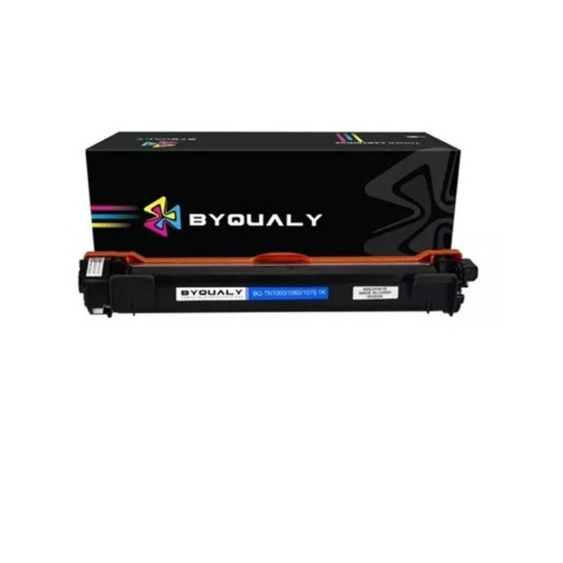 Kit 05X Toner Compatível Brother BQ - TN1000/1060/1075 (HL1112/DCP1512) 1K - BYQUALY - TerabytesInformatica - 