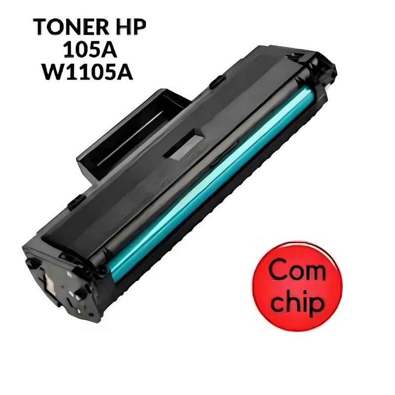 Toner Compatível HP 105a com Chip W1105a 107a 107w 135a 135w 137fnw - TerabytesInformatica