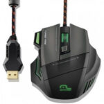 Kit Gamer Warrior - Mouse LED + Mousepad Control Pequeno - MO207