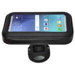Suporte Smartphone Guidão 22 a 35mm até 5,5 Pol. com Rotação 360º e Touch Screen Preto Atrio BI095
