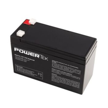 Bateria Powertek 12V, 7Ah, para Nobreak - EN013