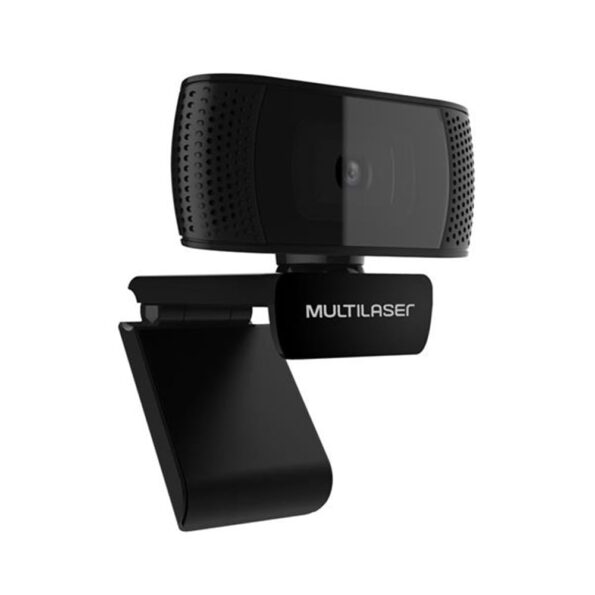 Webcam Mic Usb Plugeplay, 1080p 30FPS, Preto 4k Photos - WC050