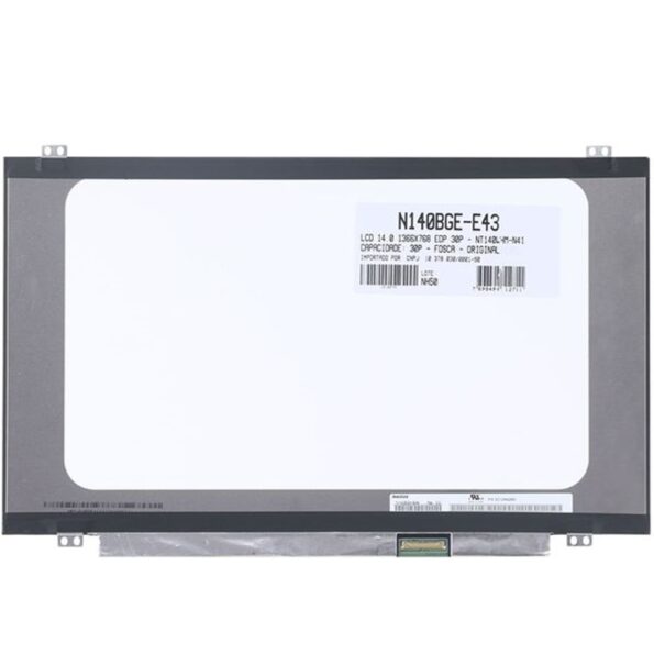 Tela LCD N140BGE-E43 | 1366x768 Led Slim 30p