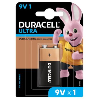 Bateria Alcalina Duracell 9V