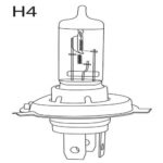 Lampada Automotiva H4 12v 55 60w Super Branca Par – AU806_terabytesinformatica