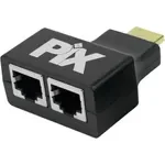 Extensor HDMI Pix 075-0897 Via Cabo Rede UTP RJ45 CAT5E 6 20M_terabytesinformatica