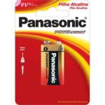 Bateria Panasonic Alcalina 9v 6lf22xab 1b24 _terabytesinformatica