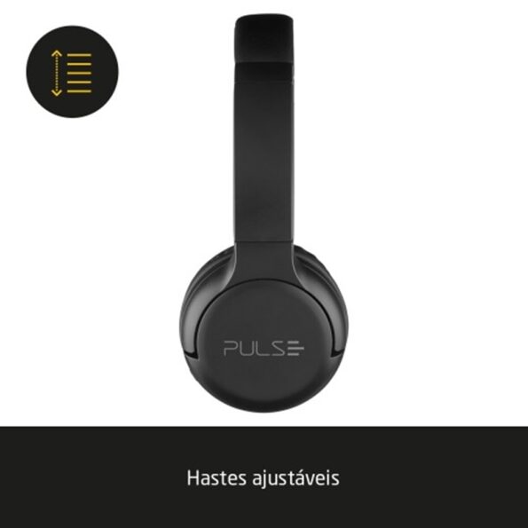 headphone bluetooth flow preto pulse - ph393,Headphone Bluetooth Pulse Flow Preto PH393,Fone de ouvido PH393