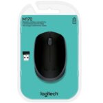 Mouse sem fio Logitech, Wireless, M170, Cinza e Preto – 1 TerabytesInformatica